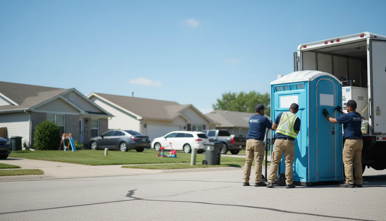 Standard Porta Potty Rentals in Birch Run, MI near me